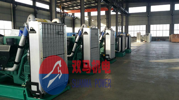 沃爾沃柴油發(fā)電機組生產(chǎn)完畢1
